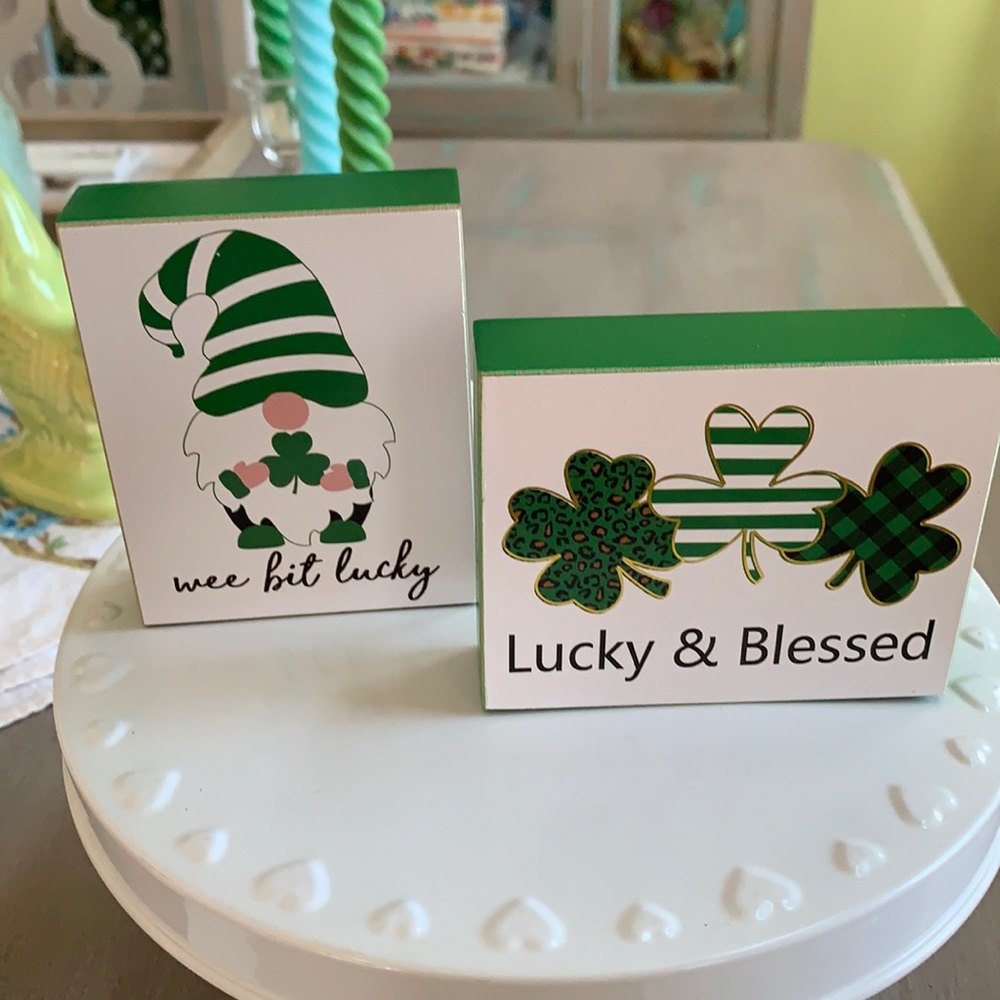 St. patricks day lucky & blessed